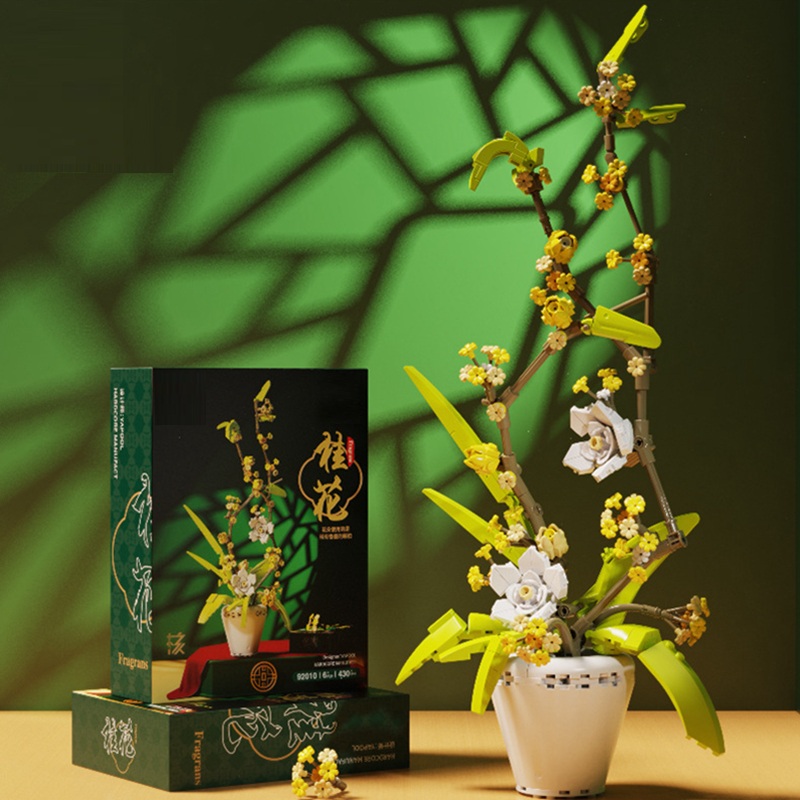 Diy Electronics For Adults - Baustein Blume Orchidee Serie Bonsai Mädchen