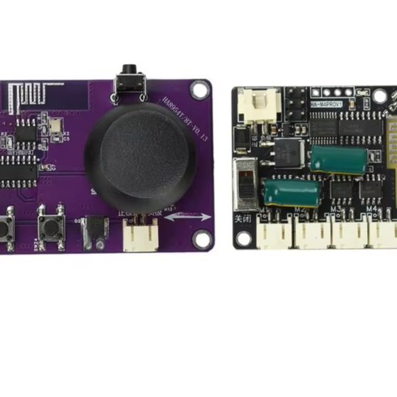 Diy Boat Electronics - 2,4G Kabelloses 8-Kanal-Dual-Joystick-Fernbedienungsmodul für DIY RC