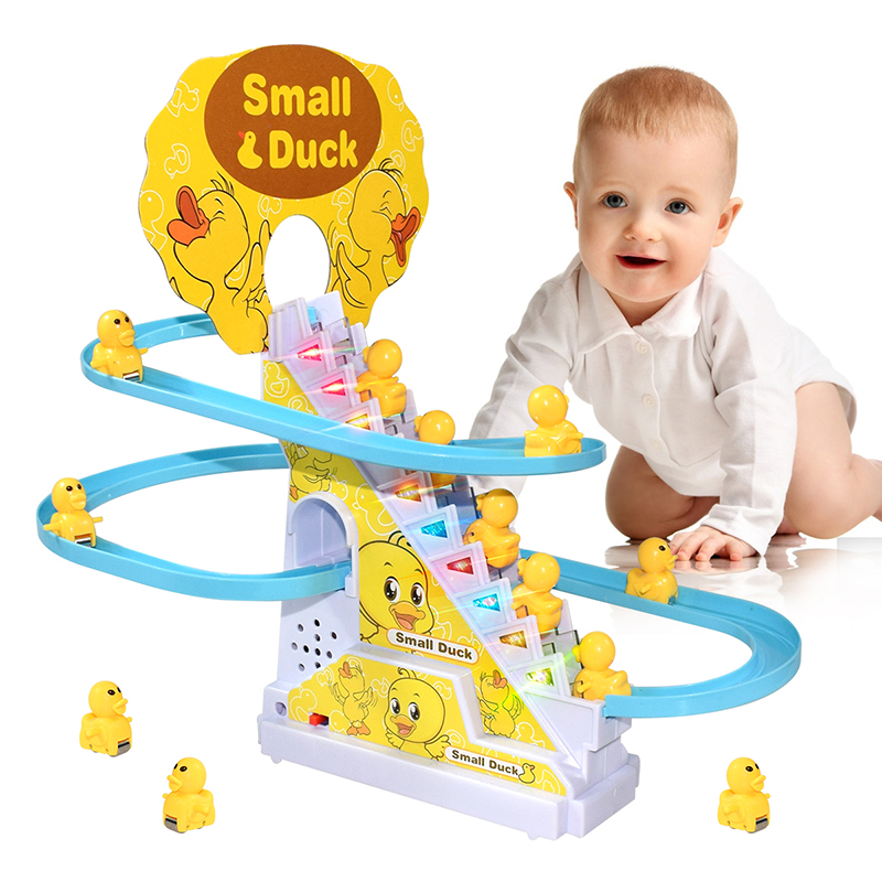 Diy Electronics Gifts - Klettern Treppen Track Spielzeug Elektrische Ente