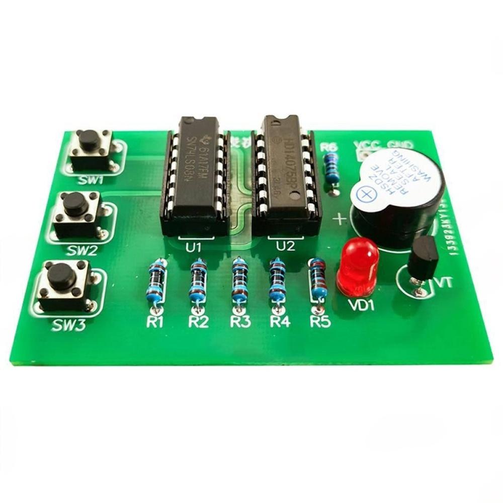 Diy Home Electronics Lab - Drei-Personen-Voter-Herstellungsset, DIY Non Gate Voter Digital