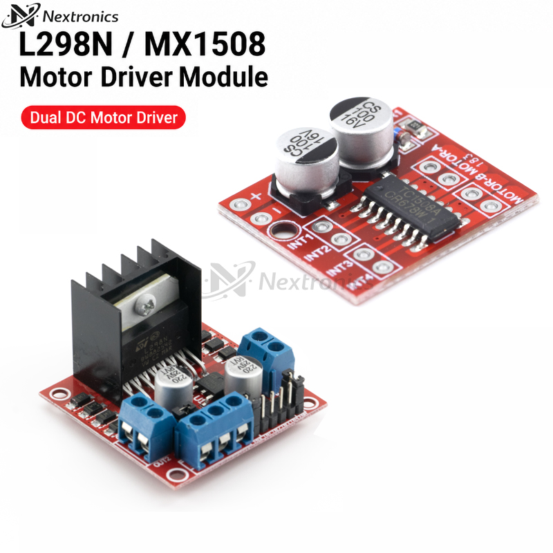 L298N Motor Driver - 1/3 Stück MX1508 TC1508 DC-Motortreiber-Modul 2V-10V