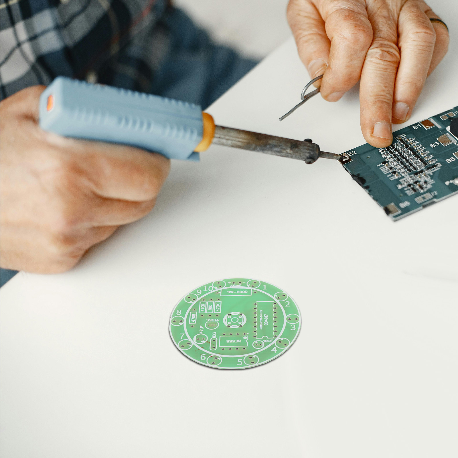 Diy Electronics Projects For Beginners - Lötboard-Übungsset für Anfänger Praktisches Elektronik-Trainingsset Lernen