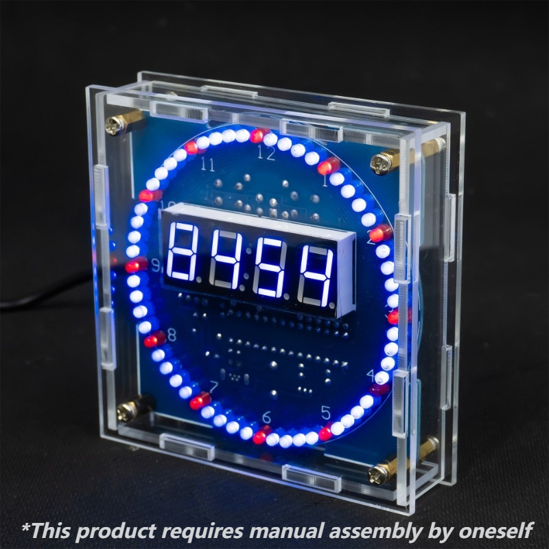 Diy Electronics Desk - Elektronische Uhr DIY Lichtgesteuerte Uhr Set