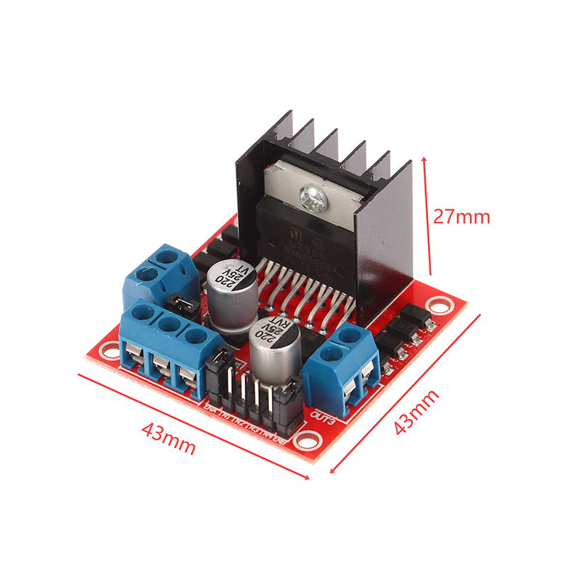 L298N Motor Driver - L298N Schrittmotor Smart Car Robot Breadboard