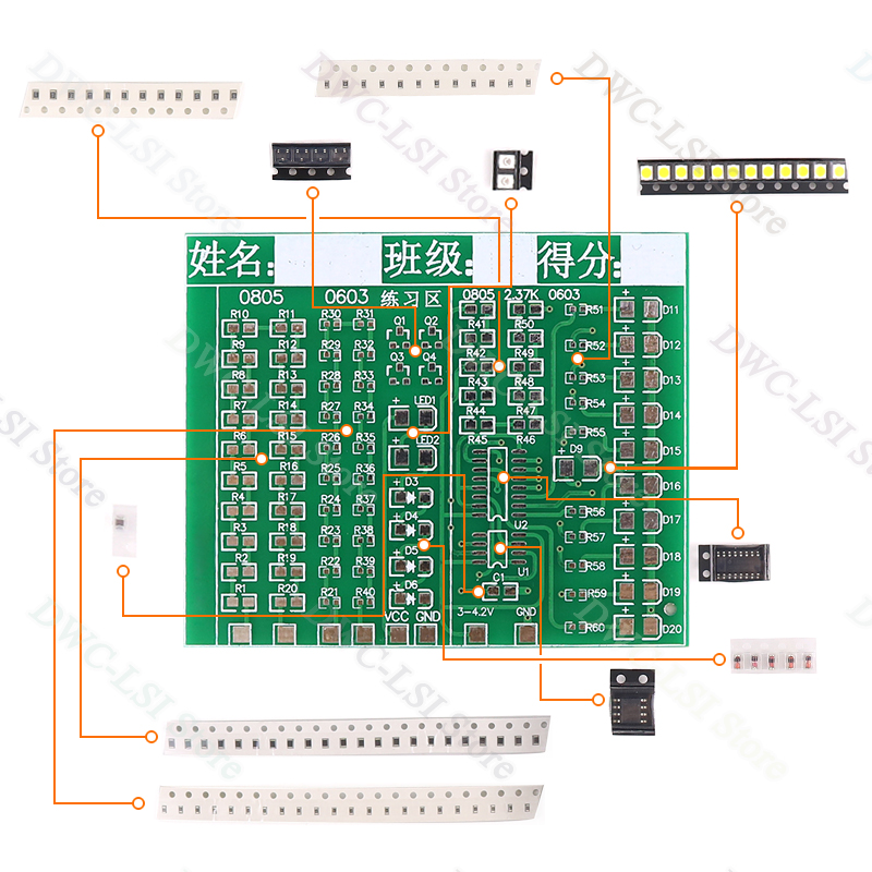 Klasse Kit Patch Komponenten S – Diy Electronics Workbench Bewertung und Preis