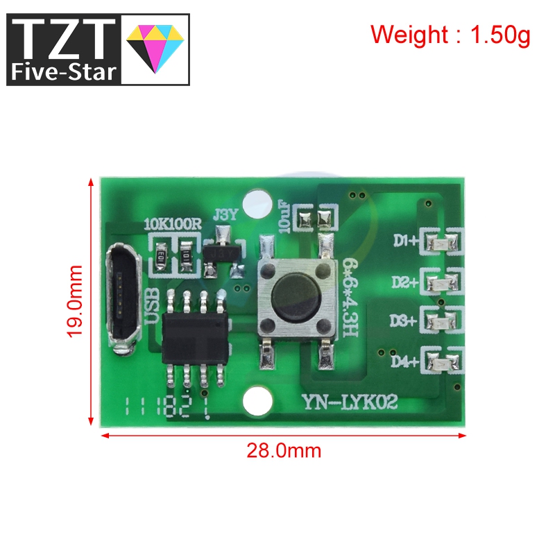 1/5PCS Taschenlampe Fahrer Bor – Diy Electronics Desk Bewertung und Preis