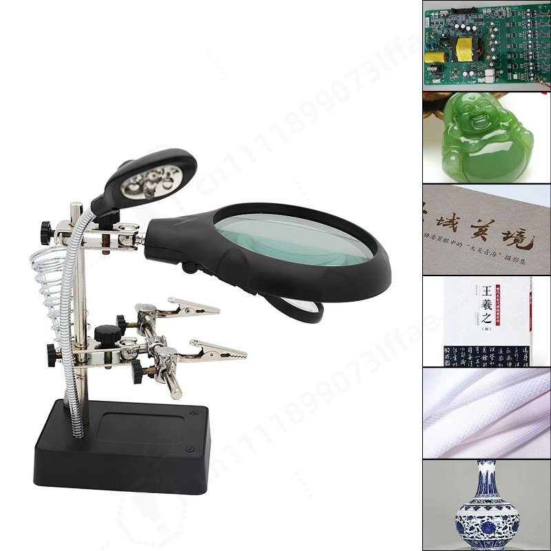 10X Schweißlupe mit LED-Licht, – Diy Electronics Workbench Bewertung und Preis