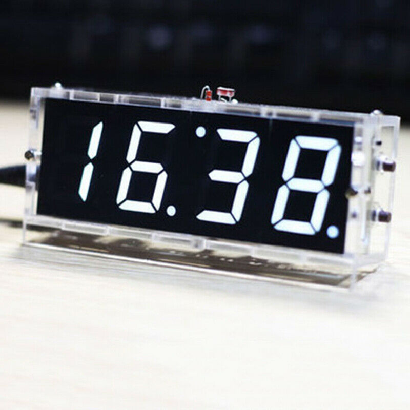 4-Bit-Digitaluhr-Bausatz mit L – Diy Electronics Desk Bewertung und Preis