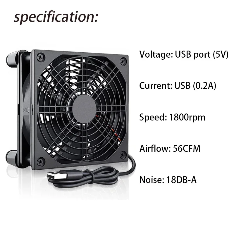 Router-Kühlventilator Hoher Lu – Diy Electronics Case Bewertung und Preis