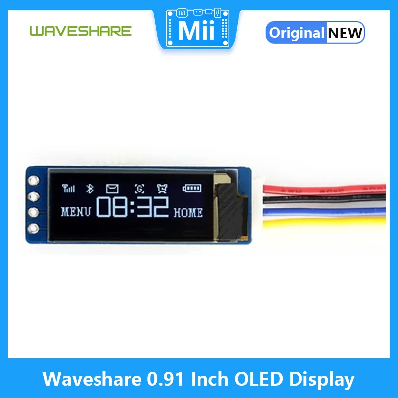 Waveshare 0,91 Zoll OLED-Anzei – I2C Lcd Display Bewertung und Preis