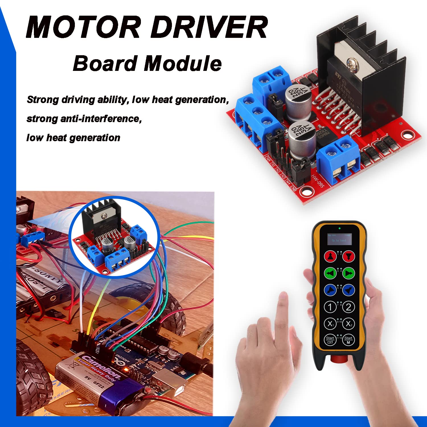 L298N Motor Drive Controller B – L298N Motor Driver Bewertung und Preis