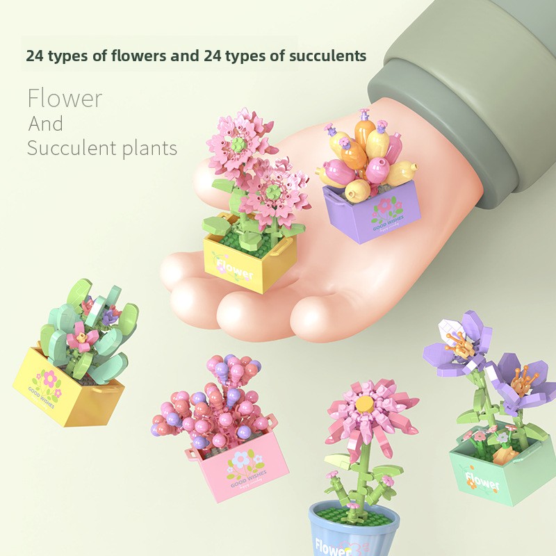 Bouquet Blume Mini Diy Baustei – Diy Electronics For Adults Bewertung und Preis