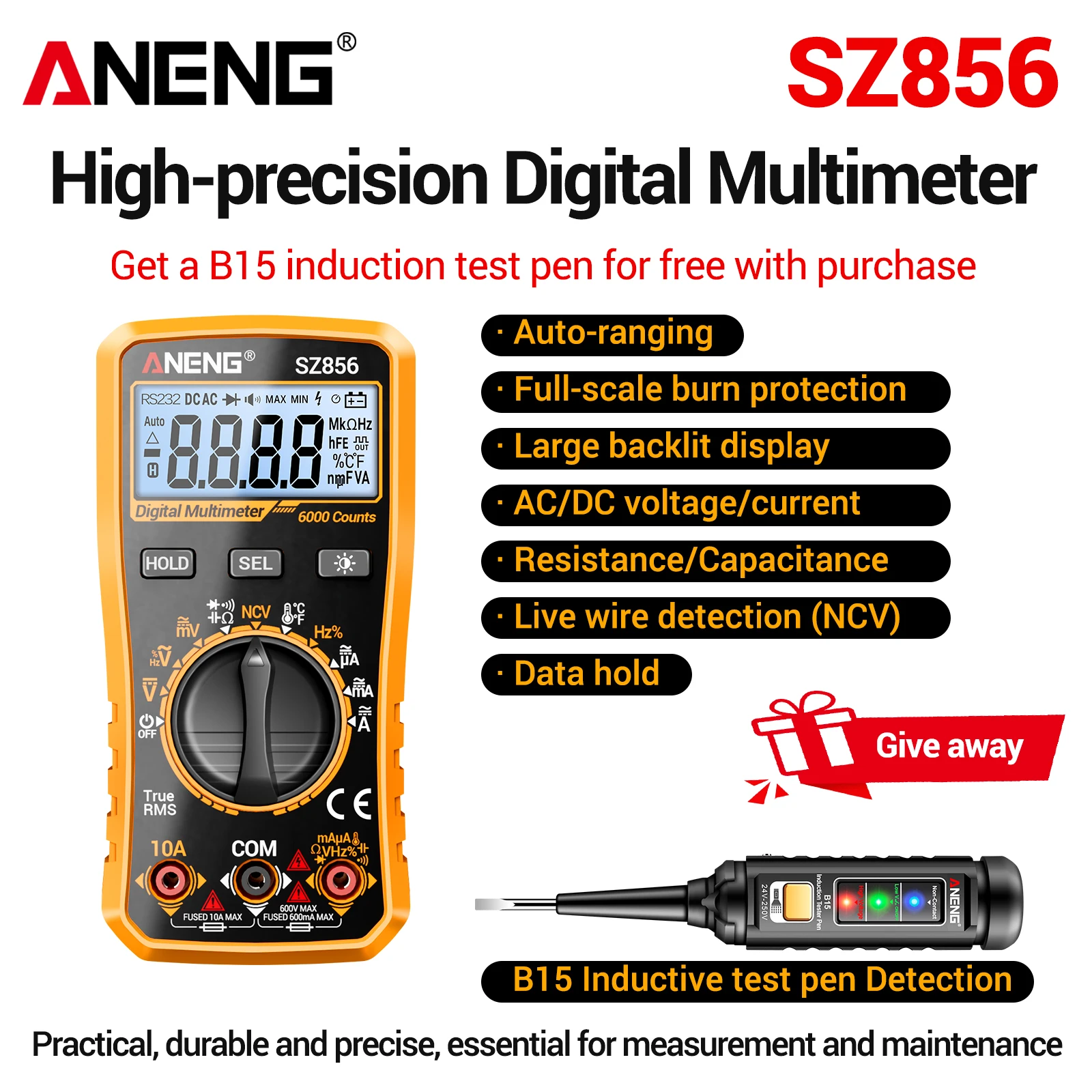 ANENG SZ856 intelligentes Mult – Diy Electronics Gifts Bewertung und Preis