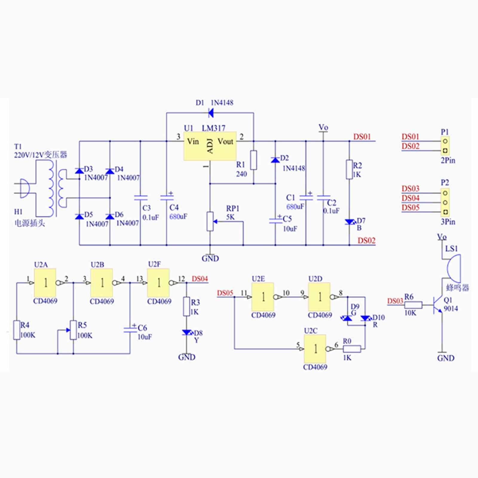 DIY-Netzteilplatine, einstellb – Diy Home Electronics Lab Bewertung und Preis