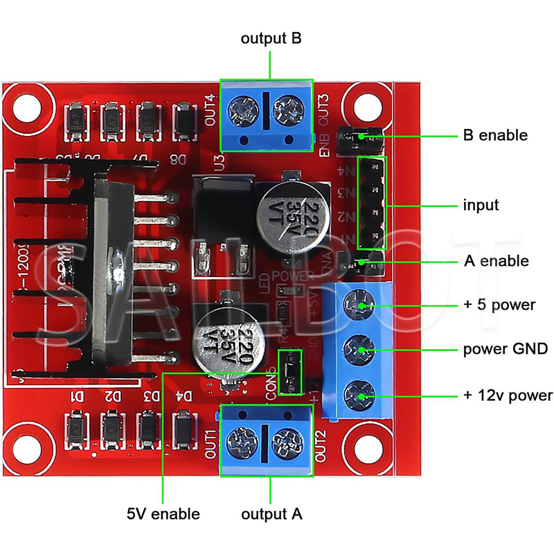 1/5/10PCS L298N DC Motor Treib – L298N Motor Driver Bewertung und Preis