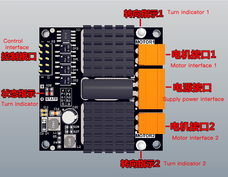 Arduino 24V Motor Fahrer Bord  – L298N Motor Driver Bewertung und Preis