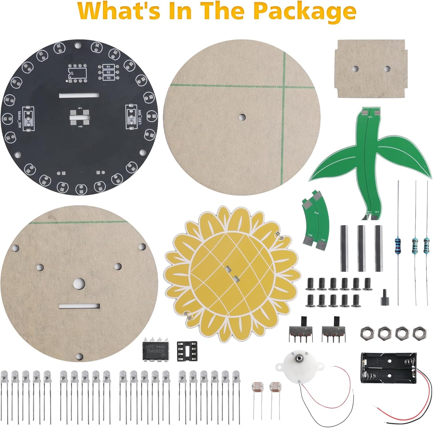 Lichtjagd-Sonnenblumen-Lötset, – Diy Electronics Ideas Bewertung und Preis