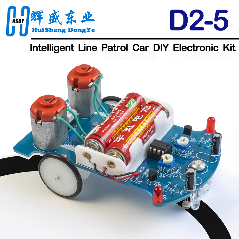 D2-5 Intelligent Track Car Ele – Diy Electronics Workbench Bewertung und Preis