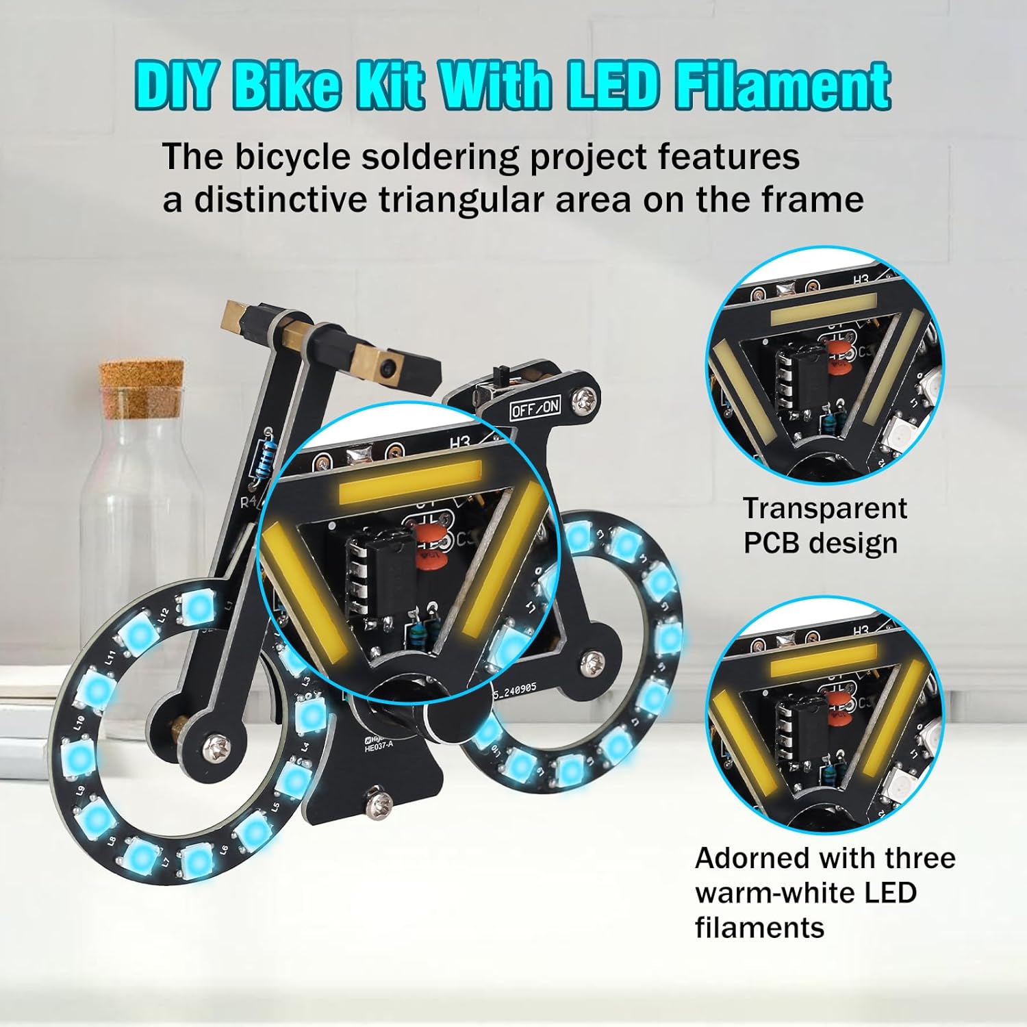 DIY Fahrrad Löten Projekt Kit  – Diy Electronics Gifts Bewertung und Preis