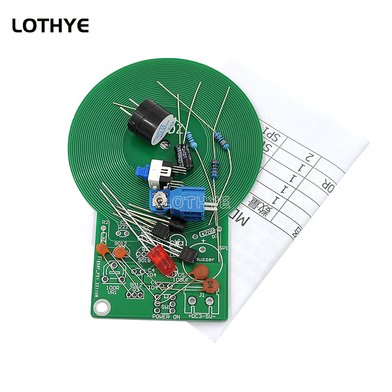 DC 3V-5V Metalldetektor-Kit DI – Diy Electronics Set Bewertung und Preis