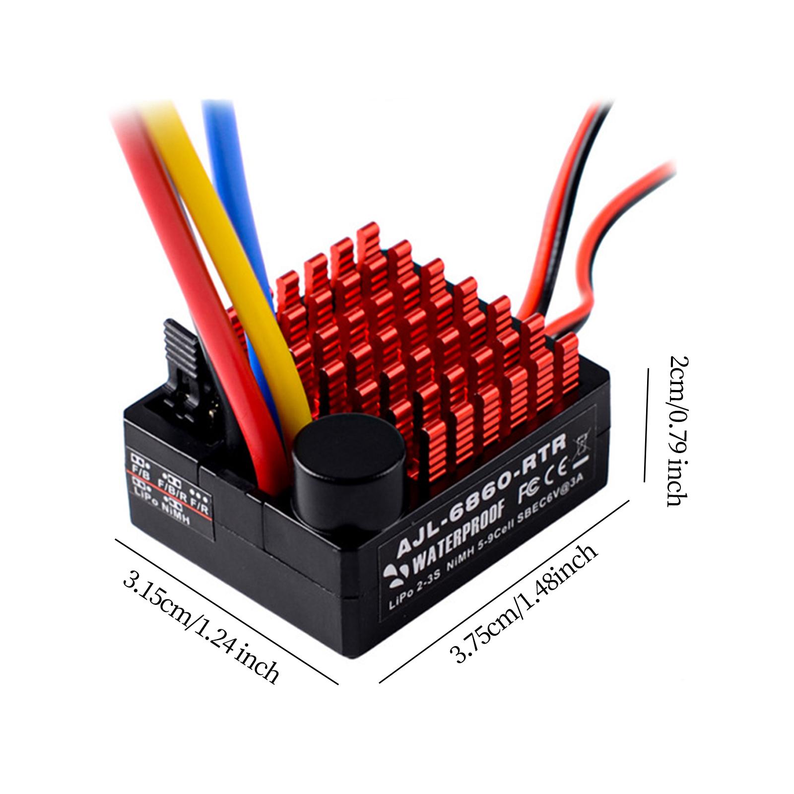 60A Bürstenloser Elektronische – Diy Boat Electronics Bewertung und Preis