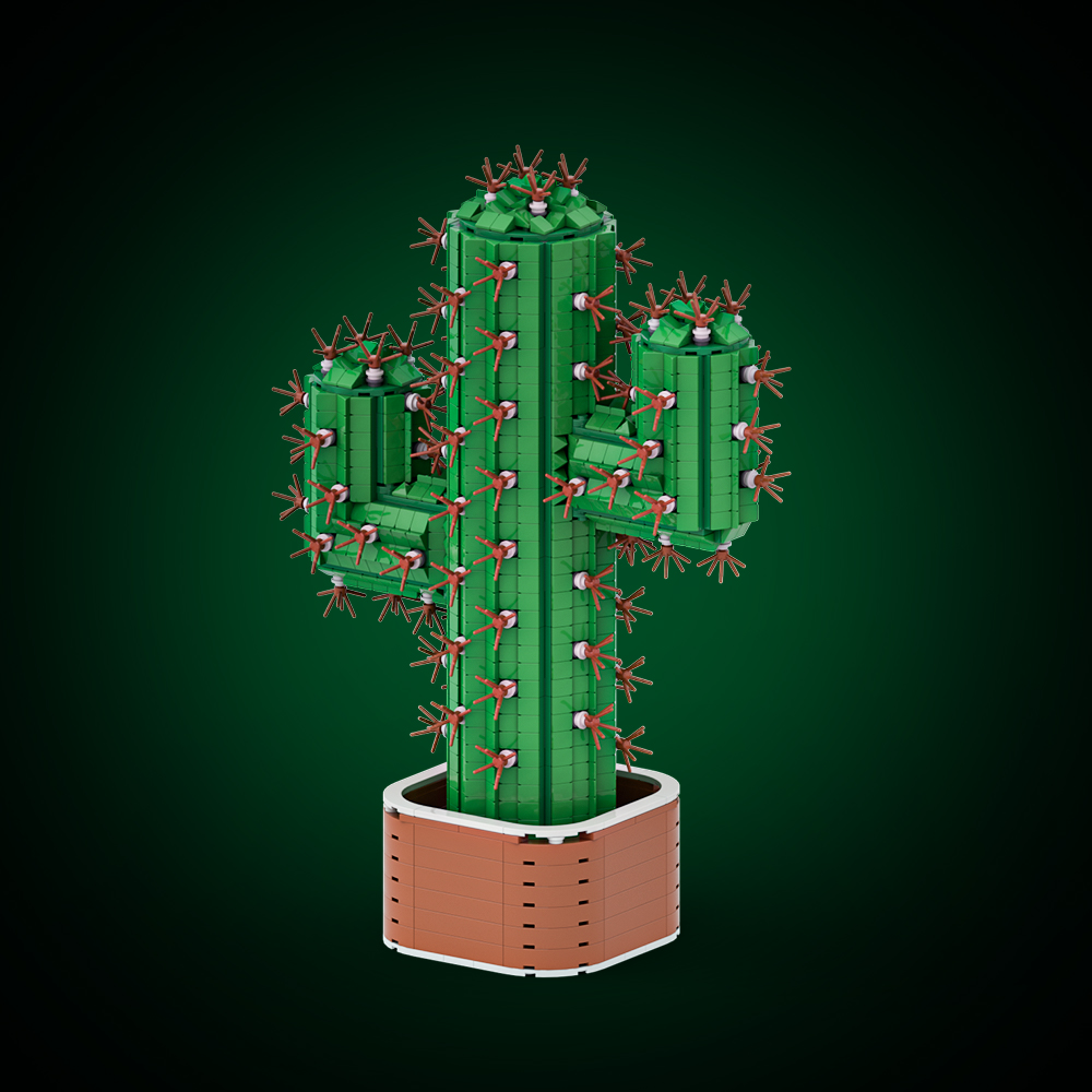 Gobricks MOC Die Riesenkaktus  – Diy Electronics Gifts Bewertung und Preis