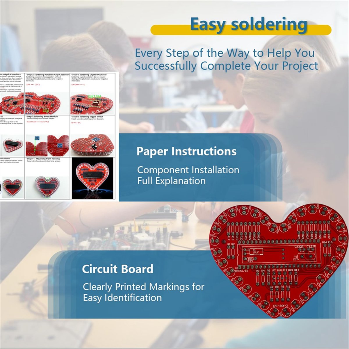 DT262/Lötpraktikum-Set, Herzfö – Diy Electronics Projects For Beginners Bewertung und Preis