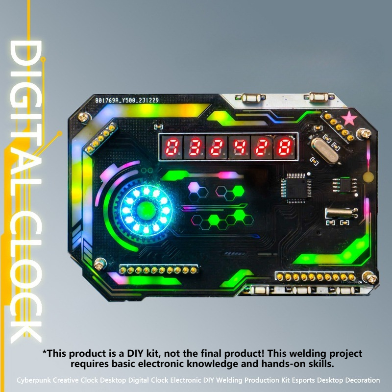 DIY Tischuhren-Set Digitale Uh – Diy Electronics Desk Bewertung und Preis