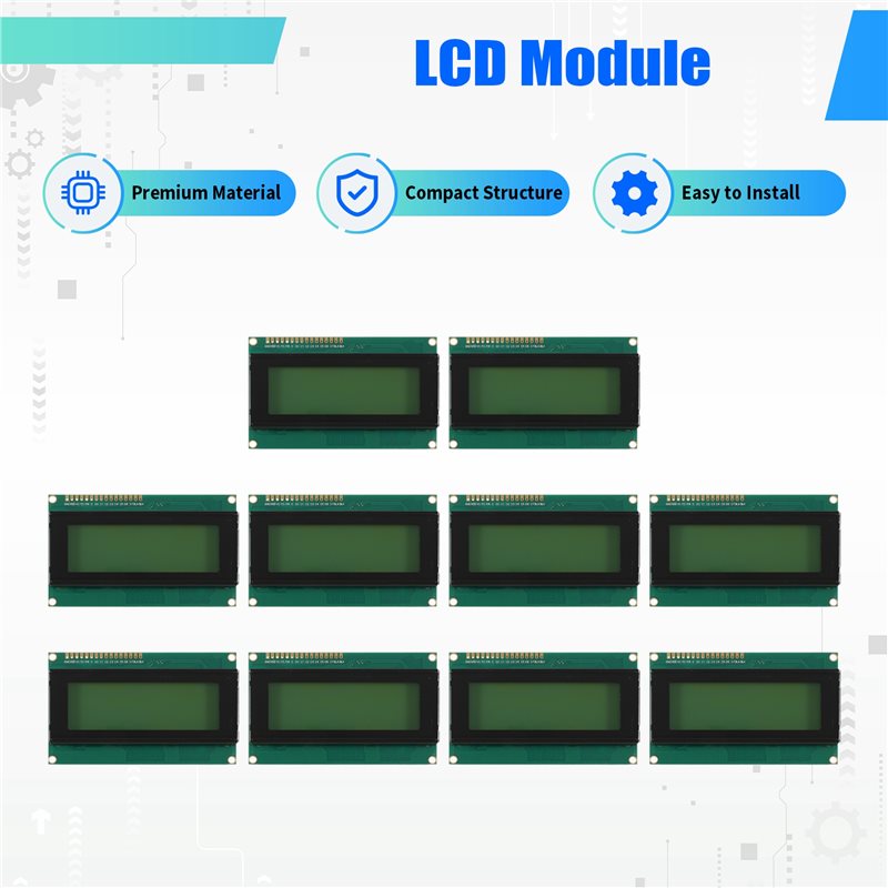 VOLLSTÄNDIGES 10-TEILIGES LCD2 – I2C Lcd Display Bewertung und Preis